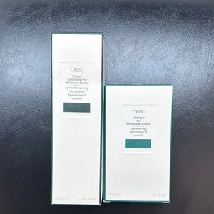 Oribe moisture and control  shampoo and conditioner